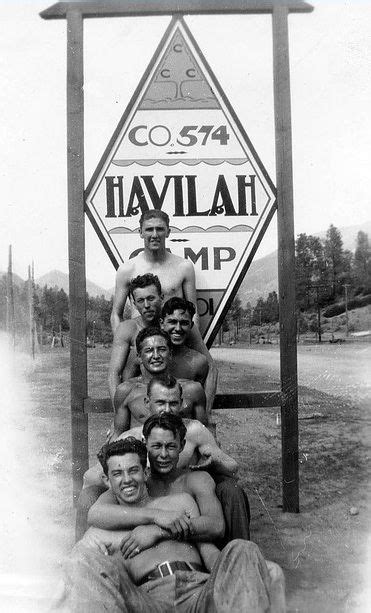 Ccc Civilian Conservation Corps Camp 1930s Civilian Conservation