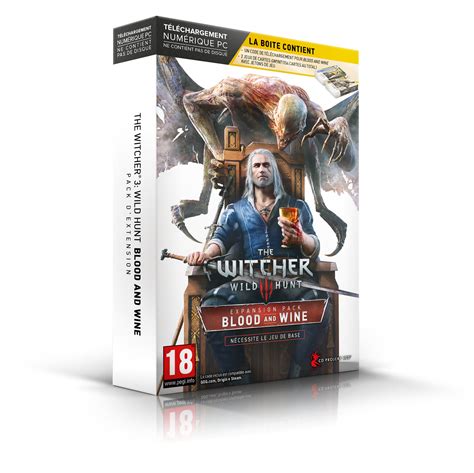 Jaquettes The Witcher 3 : Wild Hunt - Blood and Wine