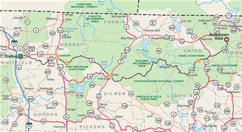 2007 Tour de Georgia Itinerary