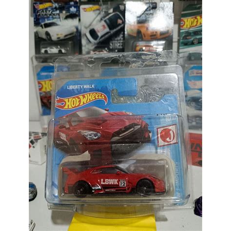 NISSAN HOT WHEELS Merah 風火輪 lbwk LB 剪影作品 gt 日產 gt rr ver 蝦皮購物