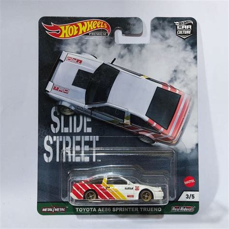 Jual Hot Wheels Premium Toyota AE86 Sprinter Trueno Slide Street Shopee Indonesia