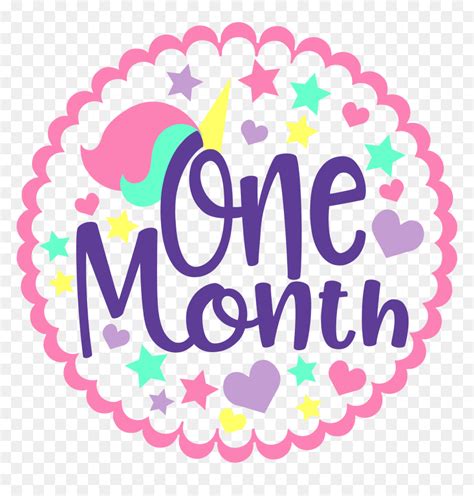 happy fourth month birthday hd png  vhv