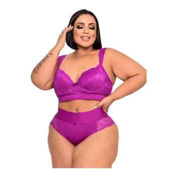 Conjunto Lingerie Plus Size Sensual Ousadia Lingerie E Moda Praia Conjunto De Lingerie
