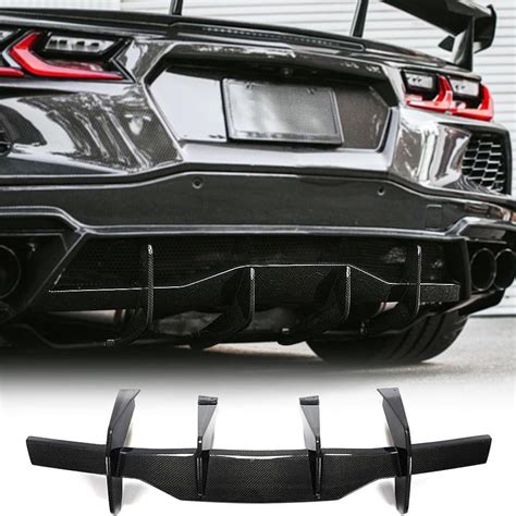 Amazon Mcarcar Kit C Real Carbon Fiber Rear Diffuser For