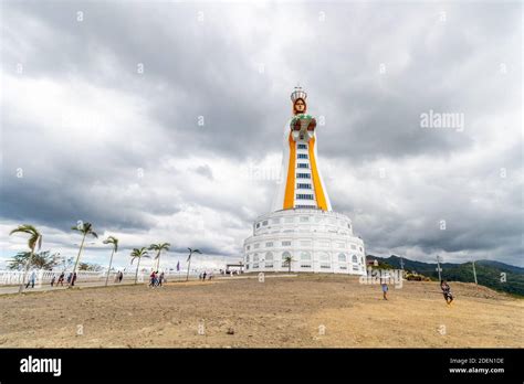 massive marian statue   montemaria international pilgrimage