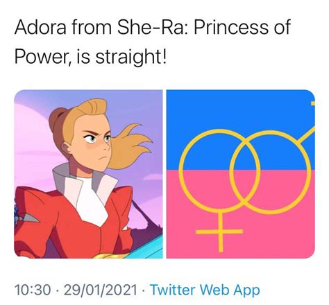 Slightly Concerned If Youve Seen The Show Adora Is Lesbian R AreTheStraightsOkay