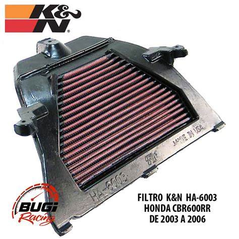 Filtro De Ar Esportivo K N P CBR1000RR 2008 A 2016 HA 1008 Bugi