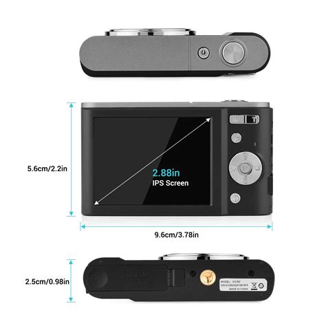 Photo Mini Digital Camera 44MP 2.7K 16X Zoom Self-... – Vicedeal