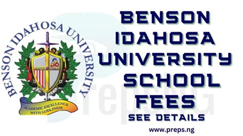 Benson Idahosa University, BIU School Fees 2025/2026 | Everything You ...