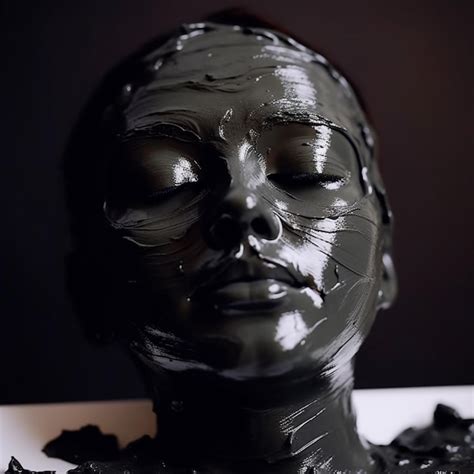Premium AI Image | Photo of Deep cleansing charcoal face mask