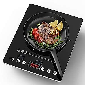 ANHANE 1800W Portable Electric Hot Plate Single Burner