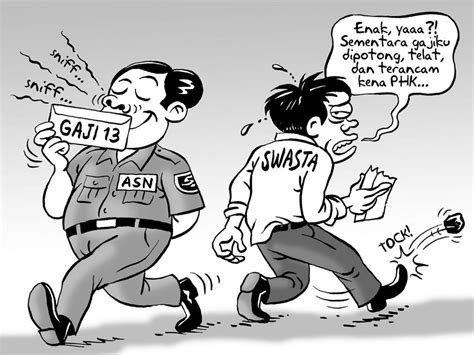contoh gambar ilustrasi karikatur  keren terbaru  mudah