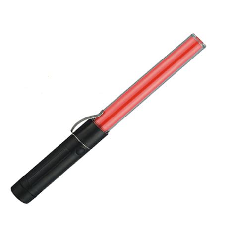 11" LED Red Traffic Wand With Magnet | Traffic Safety Zone