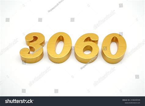 number   goldpainted teak  stock photo  shutterstock