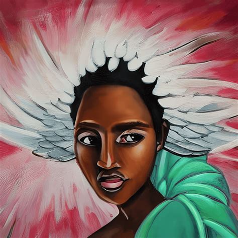 African American Angel · Creative Fabrica