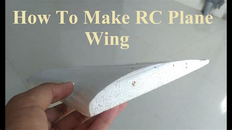 How To Make Rc Plane Wings How To Make Rc Plane Homemade Rc Plane