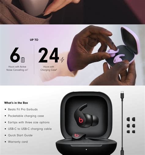 Beats Fit Pro – True Wireless Noise Cancelling Earbuds – Active Noise ...