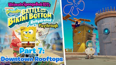 Downtown Rooftops SpongeBob Battle For Bikini Bottom Rehydrated Part YouTube