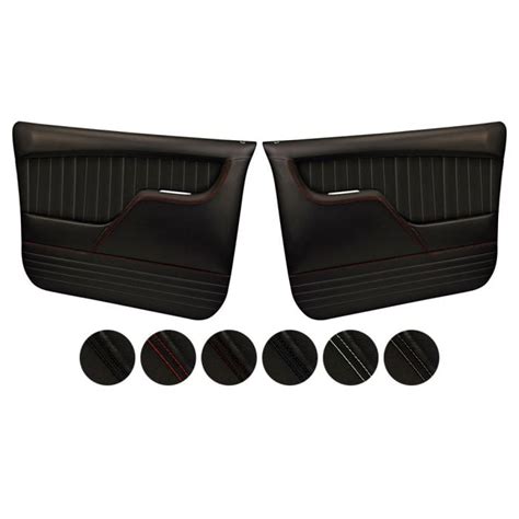 Tmi C10 Door Panel Sport Black Pair 1981 1987 Chevrolet