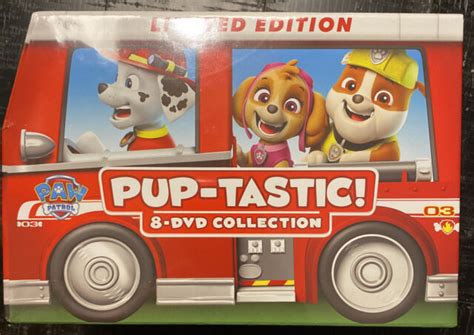 Paw Patrol Pup Tastic Dvd Collection Dvd Ltd Ed Boxed Set Widescre