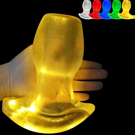 HOLLOW GLOW ANAL SEX PLUG BUTT SOFT TOYS EXPANSION DILDO MEN WOMEN TOY GAME EUR 22 79 PicClick FR