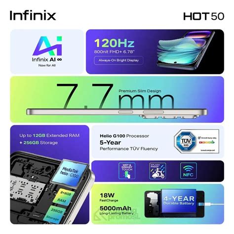 Infinix Hot 50 Eksklusif Hadir Di Shopee Promo First Sale