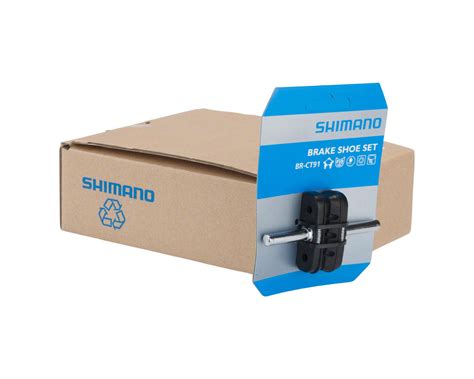 Shimano Ct91 Cantilever Brake Pads Black 10 Pairs Y8gk98100