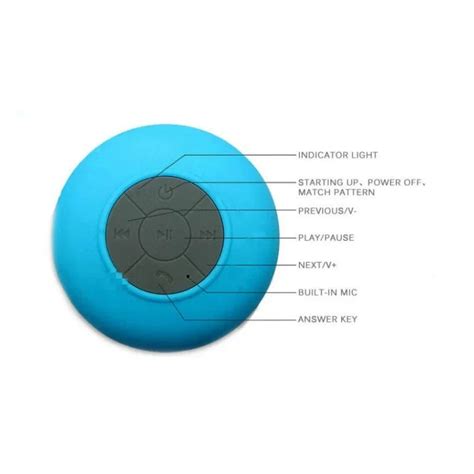 🚿🔊 Aquatunes Waterproof Wireless Shower Speaker Immerse In Melodies