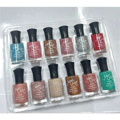 Jual Marimar Nail Polish Peel Off Nude Color 12pcs Di Seller Olive Beauty Binjai Kota Medan