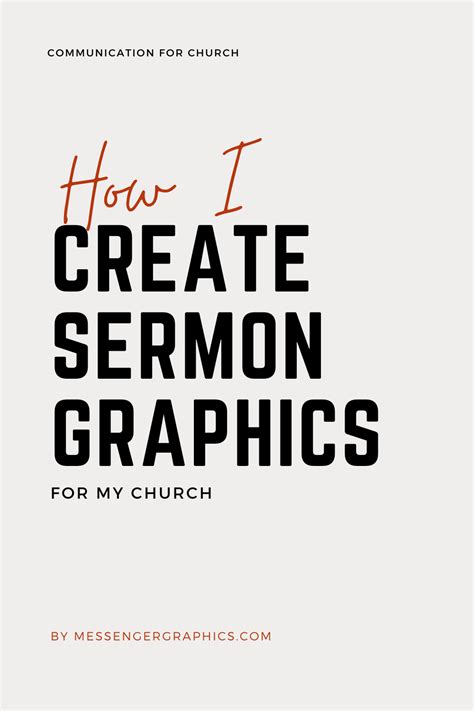 How To Design Sermon Graphics Part I In 2024 Church Media Design