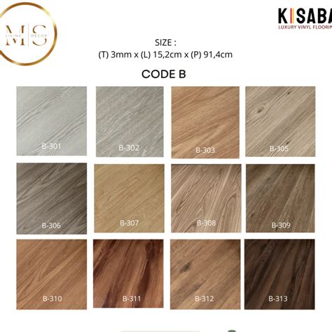 jual vinyl kisaba tebal mm tipe  vinyl murah lantai kayu murah
