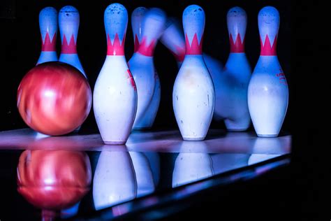 Bowling Pins Background Kingpin Lanes