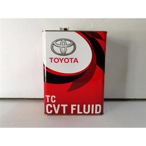 ORIGINAL TOYOTA CVT FLUID TC TRANSMISSION OIL 4L | Shopee Malaysia