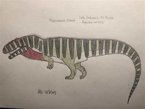 Mapusaurus Roseae By Makairodonx On Deviantart