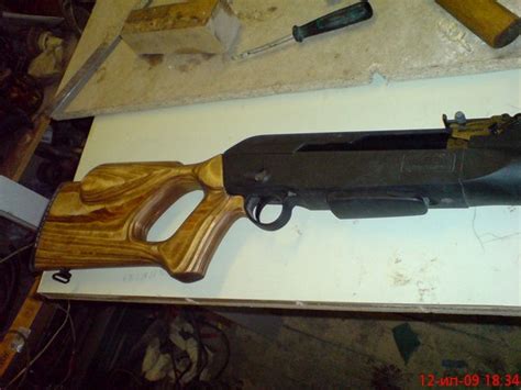 Самодельное ложе на винтовку Мосина