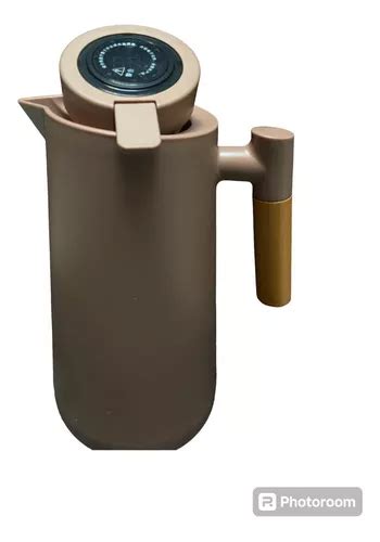 Estilo Garrafa Termica Nude Nordica Cabo Madeira Anti Vazamento JArra MercadoLivre