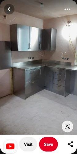 Stainless Steel Modular Kitchen At Rs Sq Ft Stainless Steel