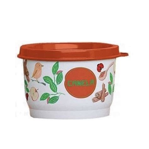 Tupperware Tupper Potinho Canela Floral Ml Shopee Brasil