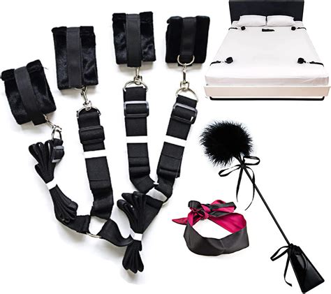 N C Bdsm Kit Sex Bondage Bettfesseln Handschellen Fu Fesseln Bett Sets Sex Spielzeug Beide F R
