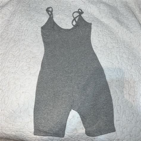 Naked Wardrobe One Piece Short Bodysuit Stretchy Depop