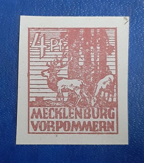 Deutschland Briefmarke Alliierte Besatzung Pfennig Sbz Mi Nr