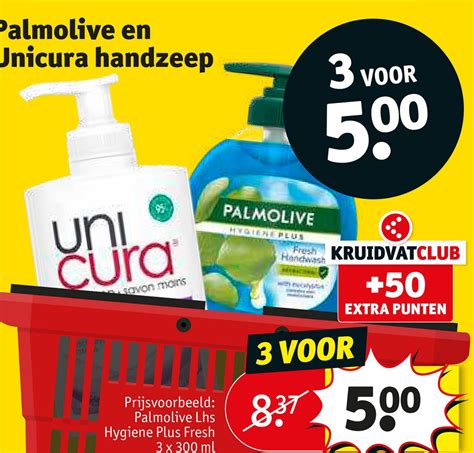 Palmolive En Unicura Handzeep Aanbieding Bij Kruidvat