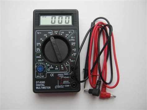 Мультиметр цифровой Digits LCD DT-830D - «Прибор для новичков» | отзывы