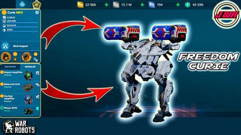 Best Curie Robot Build For Free To Play Players Ios Android War