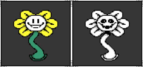 Undertale Flowey Sprite By Hateleader122 On Deviantart