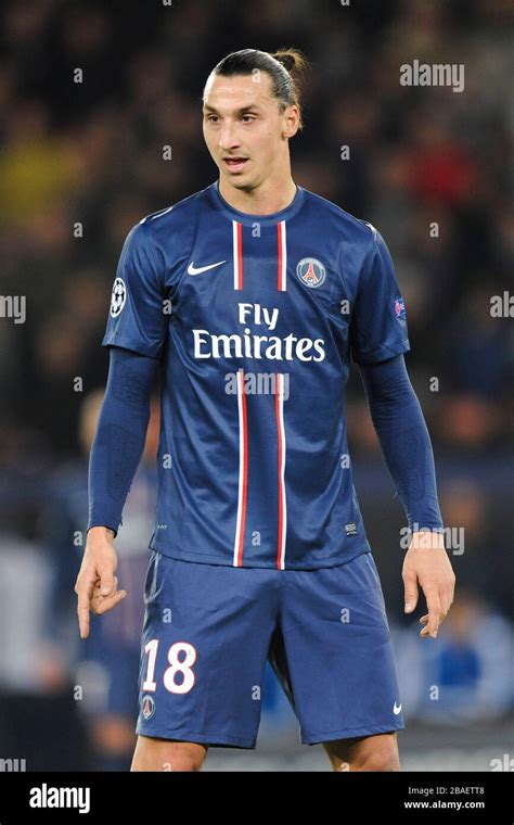 Zlatan Ibrahimovic Paris Saint Germain Stock Photo Alamy