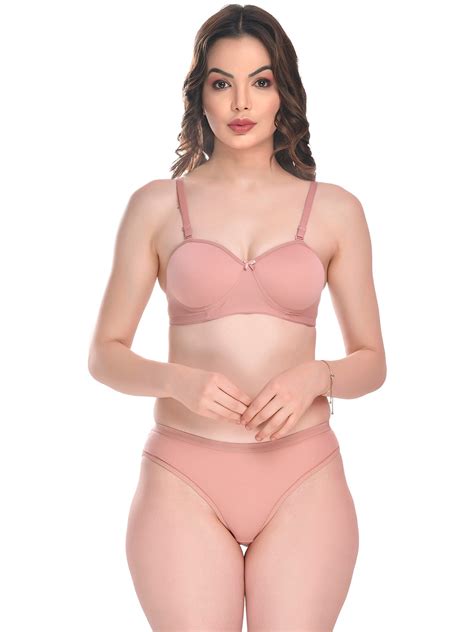 Buy SGC SWEDEN Cotton Lightly Padded Brief Lingerie Set Lingerie Set For Women 26861838 Myntra