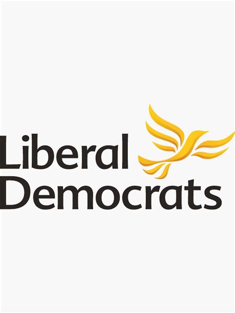 Uk Liberal Democrats Party Logo Sticker For Sale By Crispyduck404