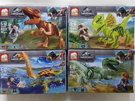 Dinosaurio Jurassic World Bloques Compatibles Con Accesorios Cuotas