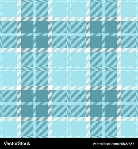 Light Blue Tartan Plaid Scottish Pattern Vector Image